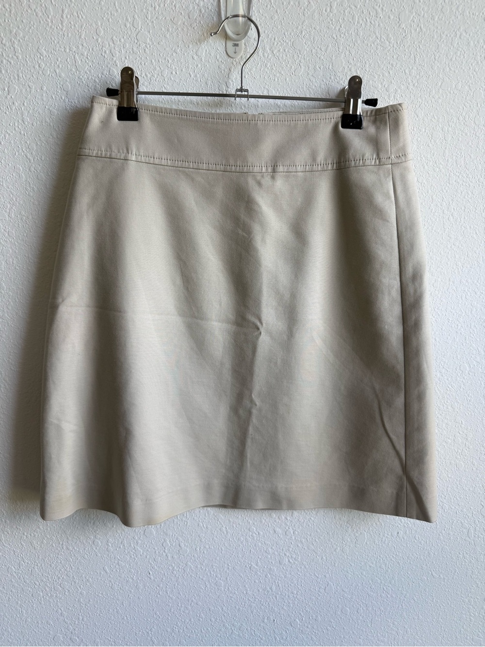 Banana Republic Cotton Lyocell light tan Skirt